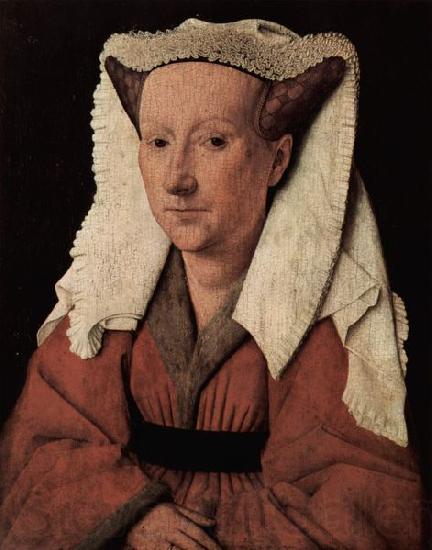 Jan Van Eyck Portrait of Margarete van Eyck France oil painting art